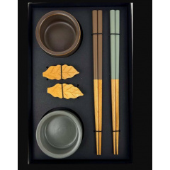 Многоразовый набор посуды для суши и роллов Urbankit 8 предметов NC98K Ладан