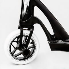 Самокат трюковый Best Scooter FEAR SCS система пеги алюминиевый диск и дека колёса PU 100 кг Black and grey (112899) Днепрорудное