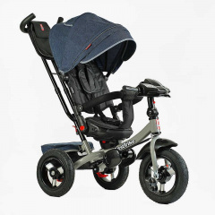 Велосипед трехколесный детский Best Trike USB 12"/10" Синий (164862) Кропива