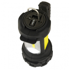 Фонарь с ручкой WERTVOLL IP44 Li-ion 2000 mAh/t 2 в 1 360° 4 режима CREELED/COBLED (RX-8010) Жмеринка