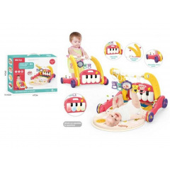 Ходунки коврик Bibi-irn Piano Rack Walker 2 в 1 Red and Yellow (144863) Петрово