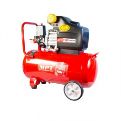 Компрессор MPT PROFI 50 л 2000 Вт/2.5 л.с 2850 об/мин 140 л/мин 8 атм Red and Black (MAC25503) Николаев