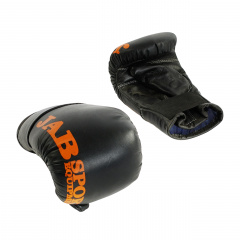 Перчатки боксерские JAB One size Black with orange (17168) Чернігів