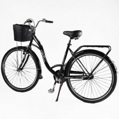 Велосипед городской 28" Corso Fortuna 20" Черный (162269) Якимівка