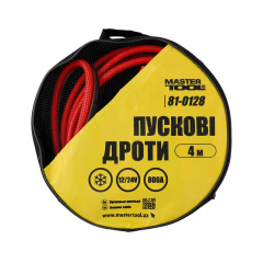 Провода пусковые MASTERTOOL 800 А 4 м (81-0128) Житомир