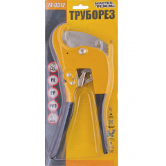 Труборез для пластиковых труб MASTERTOOL TPR 3-42 мм Yellow (74-0312) Конотоп