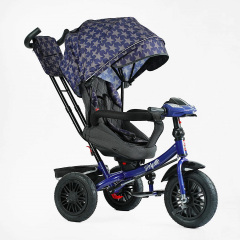 Детский велосипед трехколесный BestTrike USB Bluetooth 10/8" Dark blue (145111) Акимовка