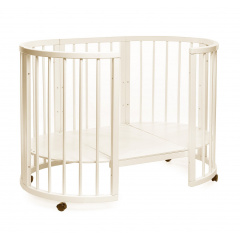 Кроватка деревянная без ящика Наталка Обрий 120 х 70 см Beige (149783) Покровск