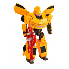Игрушечный трансформер Yufeng Mecha Warrior 28 см Оранжевый (145574) Калуш