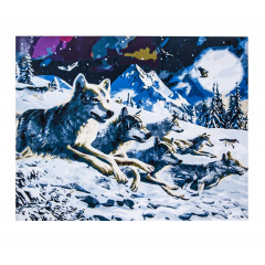 Картина по номерам ArtStory Волки 60х75 см Разноцветный (6003) Каменка-Днепровская