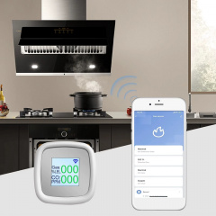 Wifi датчик утечки газа Nectronix GLD-20 c экраном и сиреной (101143) Біла Церква