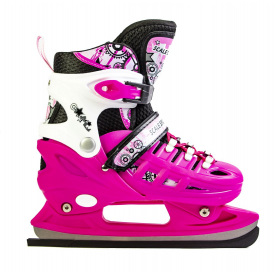 Коньки раздвижные Scale Sports 38-41 Розовый (797917284-L)