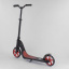 Самокат двухколесный Best Scooter c PU колесами, широким велосипедным рулем, новым зажимом руля Black/Red (98442) Краматорск
