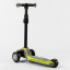 Самокат трехколесный алюминиевый руль Best Scooter MAXI PU колеса со светом 60 кг Green (102925) Ужгород