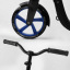 Самокат двухколесный c широким велосипедным рулем новым зажимом руля Best Scooter 100 кг Black/Blue (105382) Борисполь