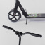 Самокат алюминиевый Best Scooter с PU колесами, 2 аммортизаторами Black/Green (92090) Одесса