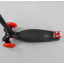 Самокат MAXI "Best Scooter" 4 колеса PU, СВЕТ, трубка руля алюминиевая Black/Red (102019) Гуляйполе