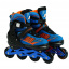 Роликовые коньки Best Roller 38-41 24-26 см Black and Blue (02040-L) Косов