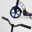 Самокат двухколесный Best Scooter с PU колесами, 1 амортизатором Black/Blue (99663) Вінниця