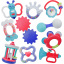 Набор погремушек Sunlike Baby Toys 9 шт Multicolor (108236) Энергодар