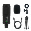 USB микрофон для ПК, ноутбука, студий для записи звука Savetek M3, профессиональный, конденсаторный (100795) Винница