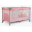 Кровать-манеж прямоугольный Toti 126 х 75 х 65 см Pink (152649) Киев