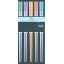 Набор многоразовых суши-палочек Urbankit 5 пар Multicolor NV87L Буча