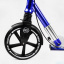 Двухколесный складной самокат Best Scooter 100 кг Black and dark blue (113218) Киев