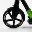 Самокат двухколесный складной амортизатор Best Scooter колеса PU 100 кг Black and green (105427) Купянск