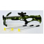 Игрушечный арбалет "Crossbow" лазерный прицел, стрелы на присосках, на батарейке (54594) Косів