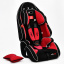 Детское автокресло универсальное с бустером JOY группа 1/2/3 9-36 кг Black and red 69078 Киев