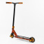 Самокат трюковый Best Scooter HIC-система пеги алюминиевый диск и дека принт Fire 100 кг Разноцветный (105676) Стрый