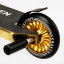 Самокат трюковый алюминиевый диск и дека Best Scooter Kraken HIC-система пеги 100 кг Black and gold (112768) Полтава