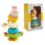 Игрушечная музыкальная погремушка-пирамидка Lucky Baby 13x13x24 см Разноцветный (154370) Переяслав-Хмельницький