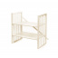 Кроватка деревянная без ящика Наталка Обрий 120 х 70 см Beige (149783) Покровск