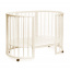 Кроватка деревянная без ящика Наталка Обрий 120 х 70 см Beige (149783) Покровск