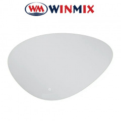 Зеркало для ванной комнаты Winmix Premium DIVERSE MR01-90x60-REVERSE (с LED-подсветкой, антизапотевание) Новомосковск