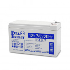Аккумулятор гелевый 12В 7 Ач для ИБП Full Energy FEL-127 Запорожье