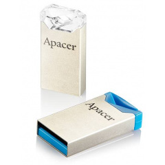 Flash Drive Apacer AH111 64GB (AP64GAH111CR-1) Crystal (6417208) Черкаси