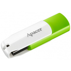 Flash Drive Apacer AH335 64GB (AP64GAH335G-1) Green/White (6375259) Київ