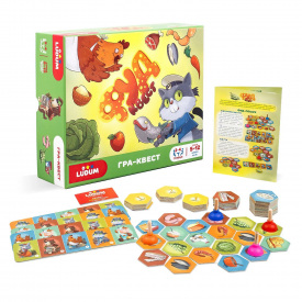 Настольная игра Ludum ФУД квест Multicolor (132131)