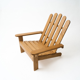 Крісло шезлонг дерев`яний складний для дому, дачі, саду, веранди із сосни