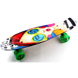 Пенни борд со светящимися колёсами Penny Cool Girl (PG041)