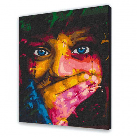 Картина по номерам ArtStory Девушка 40х50 см Разноцветный (10243-AC)