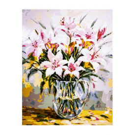 Картина по номерам ArtStory Цветы 60х75 см Разноцветный (6025)
