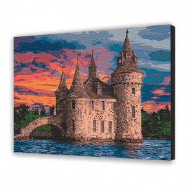 Картина по номерам ArtStory Замок 40х50 см Разноцветный (1323368883)