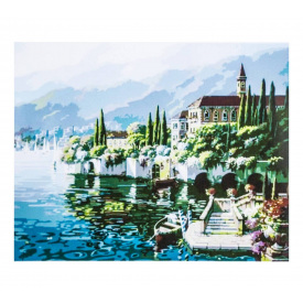 Картина по номерам ArtStory Город в горах 40х50 см Разноцветный (6077)