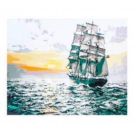 Картина по номерам ArtStory Корабль 50х65 см Разноцветный (517087396)