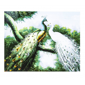 Картина по номерам ArtStory Павлины 60х75 см Разноцветный (6002)