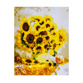Картина по номерам ArtStory Подсолнухи 50х65 см Разноцветный (443861303)